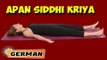 Apan Siddhi Kriya | Yoga für Anfänger | Yoga For Menstrual Disorders & Tips | About Yoga in German