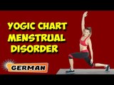 Yoga für Menstruationsstörungen | Yoga For Menstrual Disorders | Yogic Chart & Benefits in German