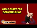 Yoga für Bodybuilding | Yoga for BodyBuilding | Yogic Chart & Benefits of Asana in German