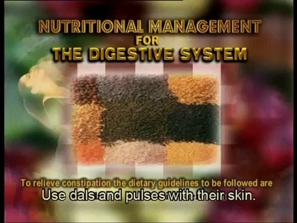 Yoga Exercises for Digestive System - Releasing Energy Blocks and Diet Tips in German
