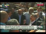 Ramos Allup reveló a VTV por qué quitó los cuadros de Chávez de la AN