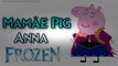 Família Peppa Pig FROZEN Olaf Elsa Anna Hans Kristoff Hans George Papai Daddy Mummy Desenho Pintado  Greatest Videos