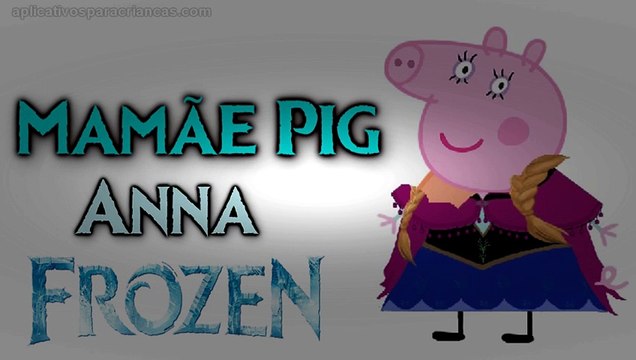 Família Peppa Pig FROZEN Olaf Elsa Anna Hans Kristoff Hans George Papai Daddy Mummy Desenho Pintado Greatest Videos