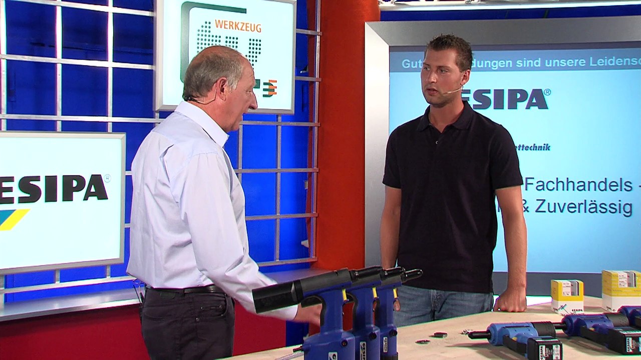Werkzeug TV: GESIPA Akku Geräte und Taurus-Serie