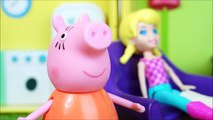 Papai da Peppa Pig Investiga quem Atropelou Pig George e Polly Retira o Gesso! Em Portugues KidsToys  Greatest Videos