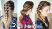 3 Fall Braided Fall Hairstyles / School Hairstyles | Braidsandstyles12