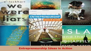 PDF Download  Entrepreneurship Ideas in Action PDF Online