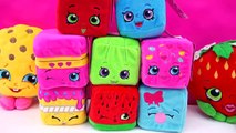 8 Shopkins SCENTED Cuddle Cubes ⓈⒺⒶⓈⓄⓃ 1 Plushies Plush Blocks Toy Review Video Cookieswir