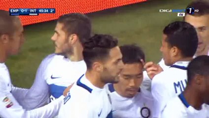 Mauro Icardi Goal - Empoli 0-1 Inter - 06-01-2016