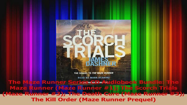 PDF Download The Maze Runner Series CD Audiobook Bundle The Maze Runner Maze Runner 1 The Scorch PDF Full Ebook