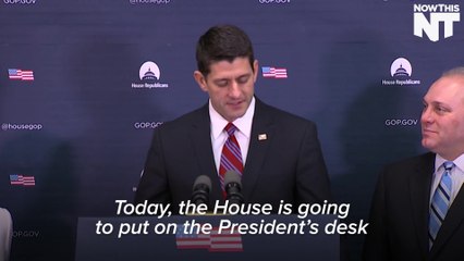 House GOP Puts Bill To Defund Obamacare On Obama's Desk