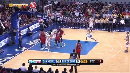 SAN MIGUEL VS RAIN OR SHINE - Q3   Philippine Cup 2015-2016 - Semis Game 1