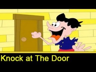 Knock at The Door | Animated Rhymes for Children