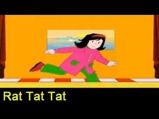 Rat Tat Tat | Animated Rhymes for Children