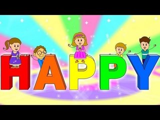 "If you are happy" Action Rhymes For Kids