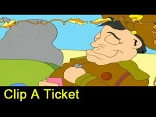 Clip A Ticket | Animated Rhymes for Children