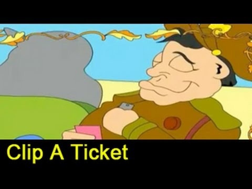 Clip A Ticket | Animated Rhymes for Children