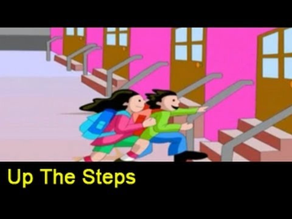 Up The Steps | Animated Rhymes for Children