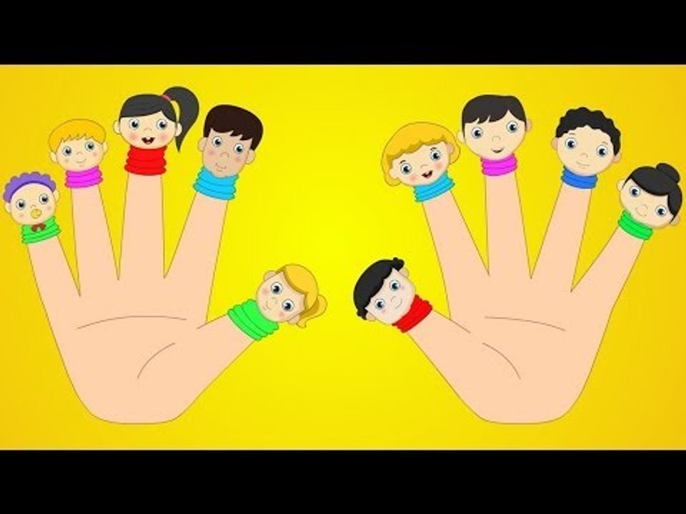 "Ten Little Fingers" Action Rhymes For KidS