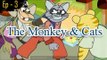 Two Cats and a Monkey - Moral Stories For Kids - Grandpas Stories