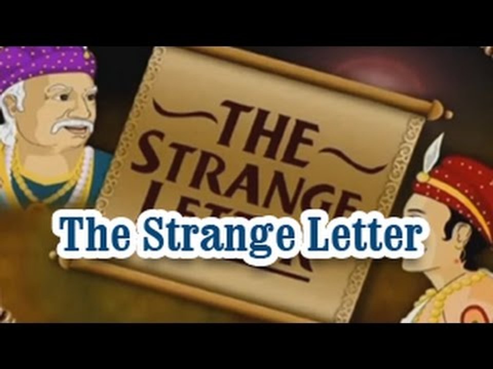 Akbar And Birbal - The Strange Letter - Animated Stories For Kids