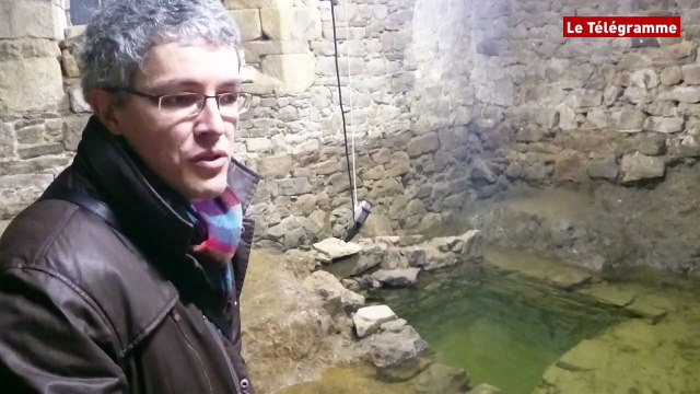 Vannes. Chantier de fouilles Place des Lices