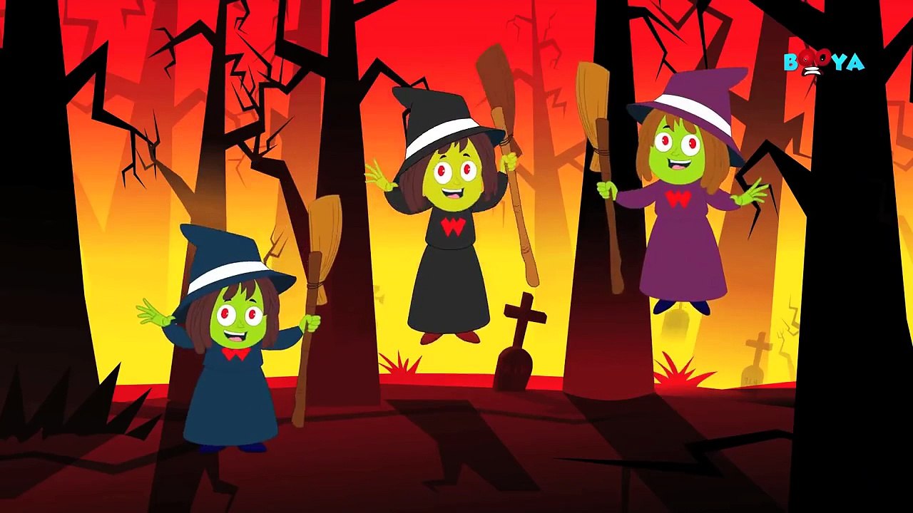 Five Little Monsters | More Nursery Rhmyes | Children And Kids Songs
