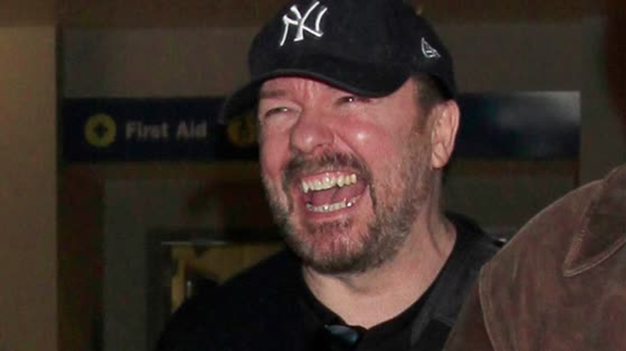 Ricky Gervais spricht über seine Golden Globe Witze