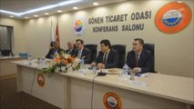 TOBB Başkanı Hisarcıklıoğlu Gönen Ticaret Odasını Ziyaret Etti