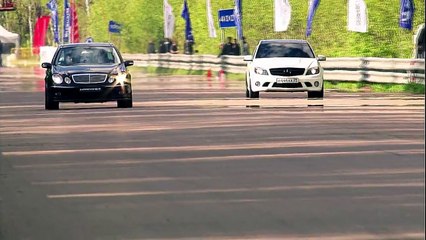 Mercedes E55 AMG vs Mercedes C63 AMG; Jeep SRT 8 vs BMW X6M; Audi RS6 vs BMW M3 ESS