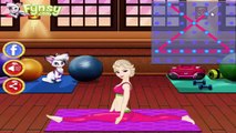 Disney Frozen - Elsa Gym Workout - New Episode For Children