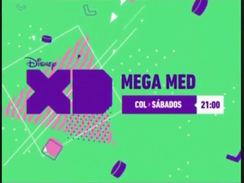 PROMO MEGA MED (ÚLTIMOS EPISODIOS DE TEMPORADA 2 - ENERO 2016) EN DISNEY XD - NUEVO LOGO