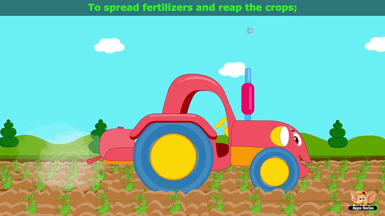 Tractor Vehicle Rhyme video Dailymotion