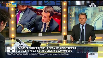 Le plan pour l'emploi: "François Hollande a donné le cap, laissons au gouvernement le soin d'affiner ses mesures", Thibault Lanxade - 06/01