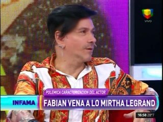 Polémica por la personificación de Fabian Vena