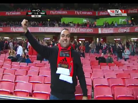 1-0 Pizzi Goal Portugal Primeira Liga - 06.01.2016, SL Benfica 1-0 Marítimo