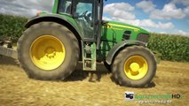 CLAAS XERION 3800 | Slurry Injection | John Deere Tractors | AgrartechnikHD