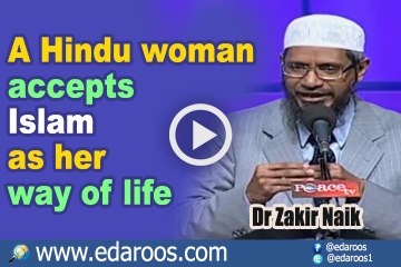 下载视频: A Hindu woman accepts Islam as her way of life - Dr Zakir Naik