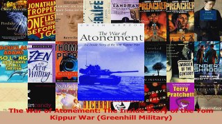 PDF Download  The War of Atonement The Inside Story of the Yom Kippur War Greenhill Military Download Full Ebook