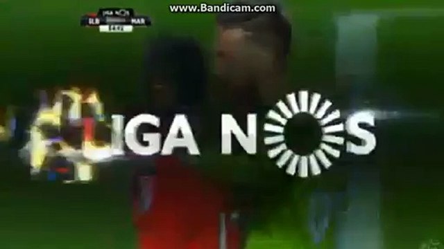 Jonas Penalty Cick Goal 5:0| Benfica Lisbon vs Maritimo Funchal 06.01.2016 HD