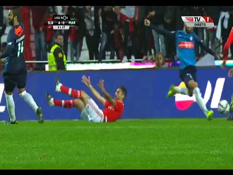 Jonas Goal - Benfica 4-0 Maritimo - 06-01-2016
