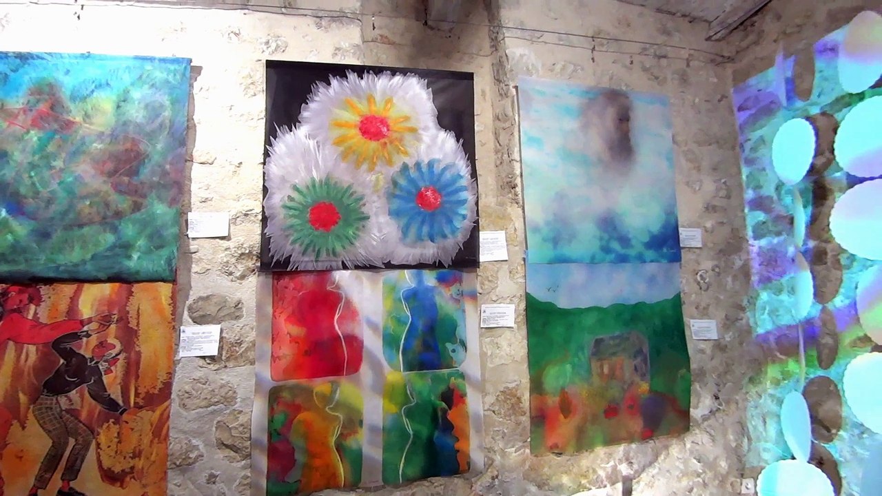 " ATMOSPHERES"  exposition de Chantal Cavenel et d'Augustin Colombani