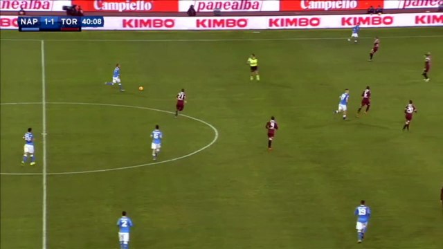 Goal Marek Hamsik - Napoli 2-1 Torino 06.01.2015