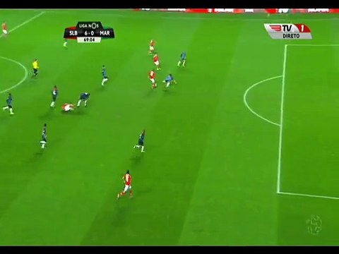 6-0 Talisca Goal Portugal Primeira Liga - 06.01.2016, SL Benfica 6-0 Marítimo