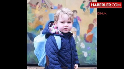Prens George'un Anaokuldaki İlk Günü