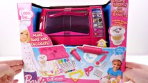 Barbie Dollicious Pastry Chef Play Doh Toy Oven Baking with Barbie & Cookie Monster