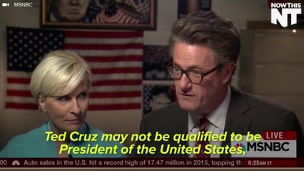 Trump Questions Ted Cruz's Eligibility For President