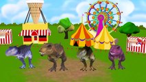 Dinosaurs Cartoons for Children Ringa Ringa Roses Nursery Rhymes for Babies | Ringa Ringa