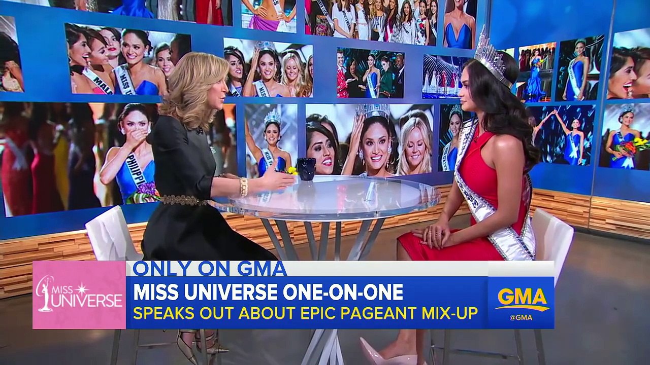 Miss Universe Philippines Speaks Out About Pageant Mix-up