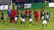 Shocking Scenes As Mexican Player Kicks Northern Ireland Player In The HEAD During Milk Cu